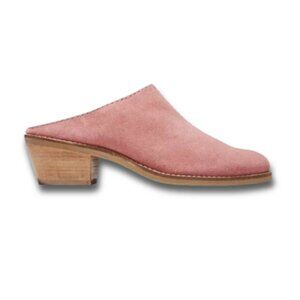 Cole Haan - Womens Andi Mule Shoes Withered Rose Suede